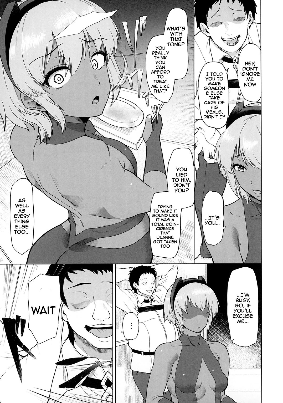 Hentai Manga Comic-The Girl Who Always Seemed Confident Was Showing a Different Face Than Usual... The Look of a Slut-Read-18